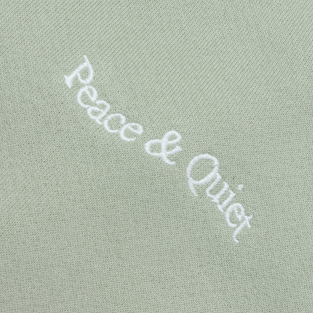 Wordmark Reverse Stitched Sweatpants - Sage - Image 3