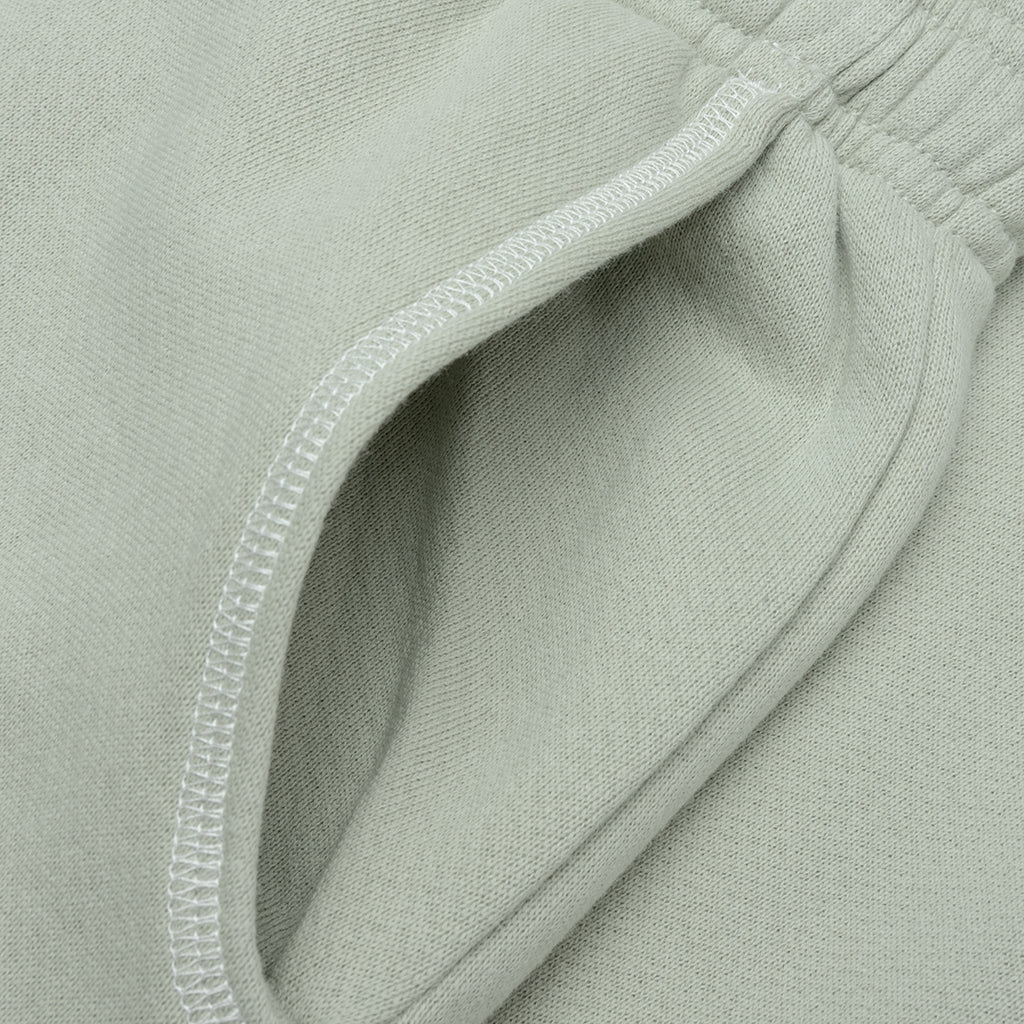 Wordmark Reverse Stitched Sweatpants - Sage - Image 4