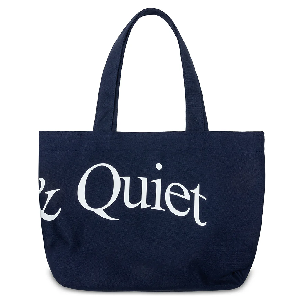 Wordmark Tote Bag - Navy - Image 4