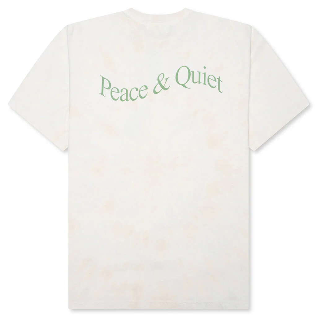 Wordmark Tie Dye T-Shirt - Bone - Image 2