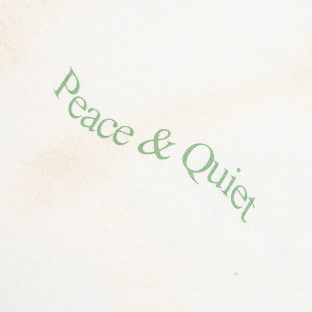 Wordmark Tie Dye T-Shirt - Bone - Image 3