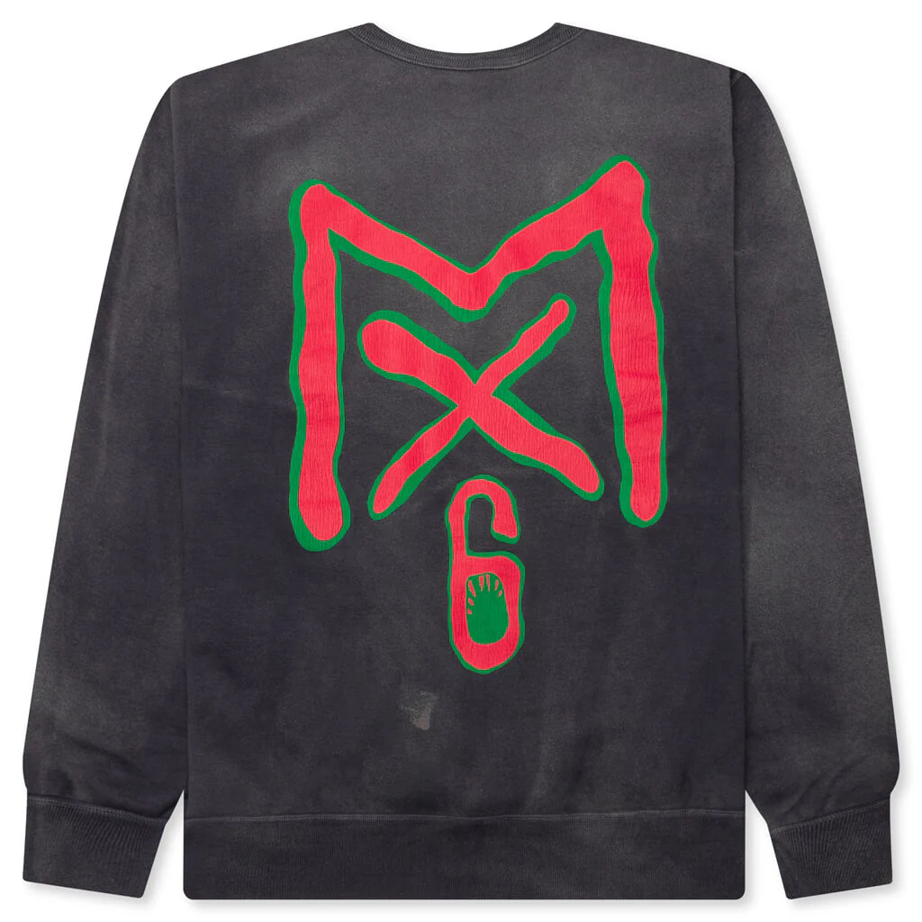 MX6 Crewneck - Black - Image 2