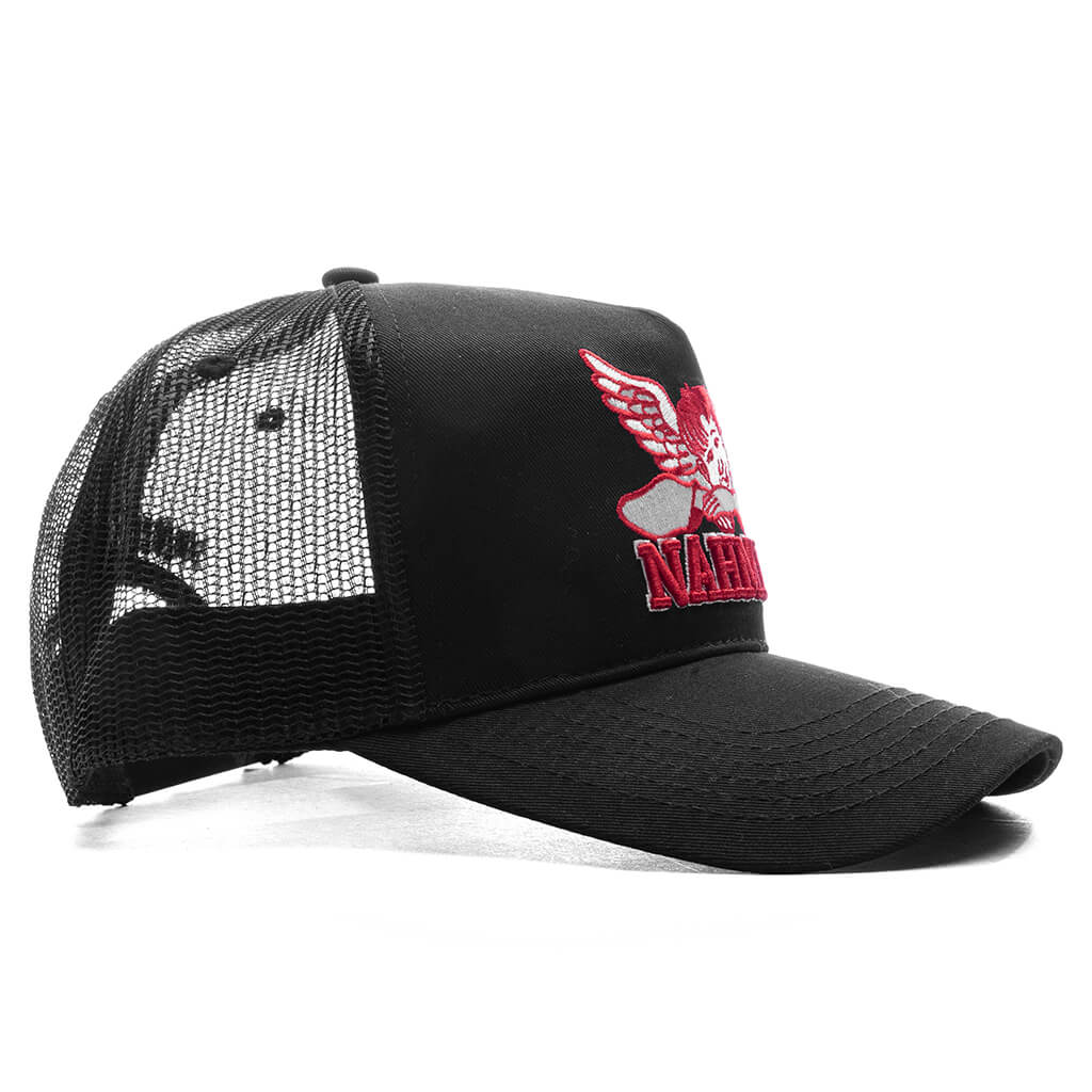 Angel Trucker Hat - Black - Image 3