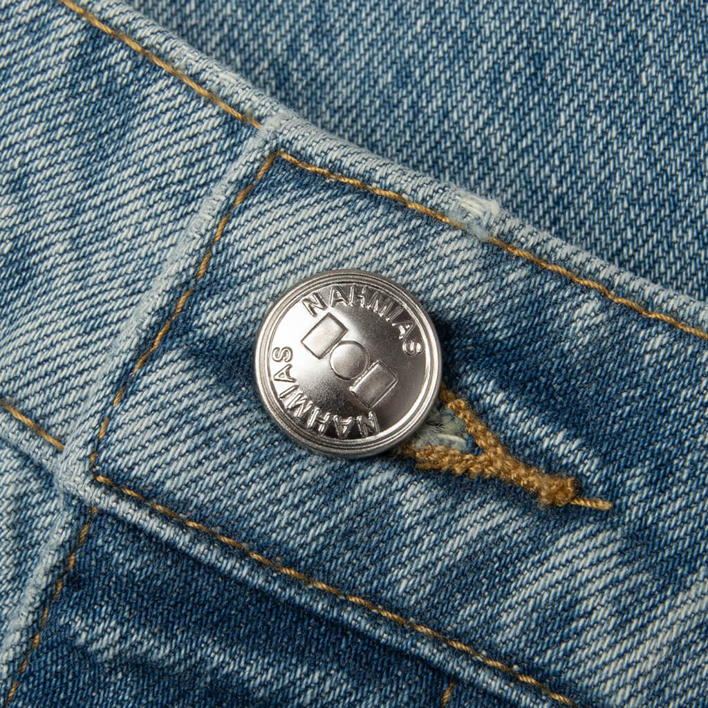 Friendship Baggy Jeans - Light Wash - Image 3