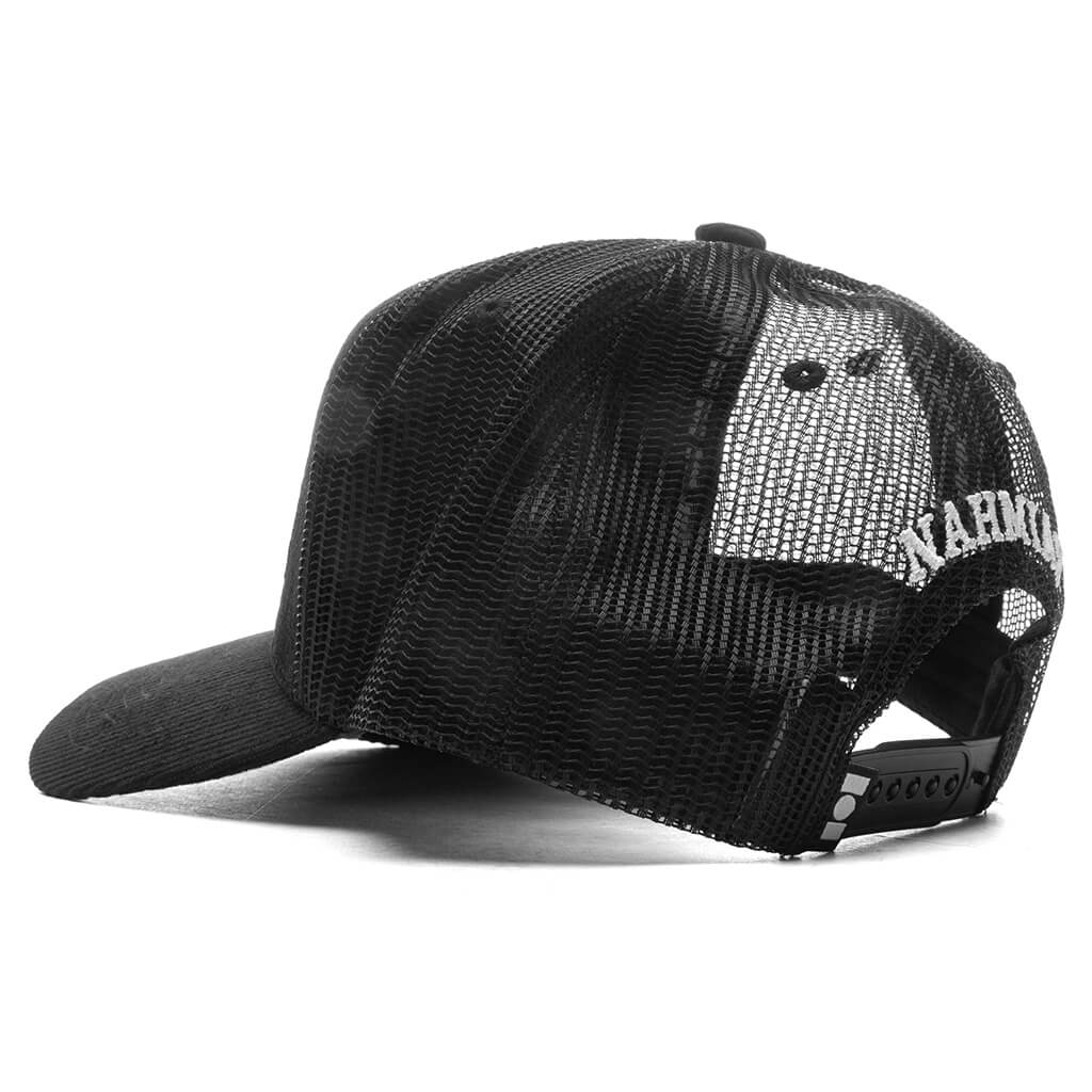Summerland Corduroy Trucker Hat - Black - Image 4