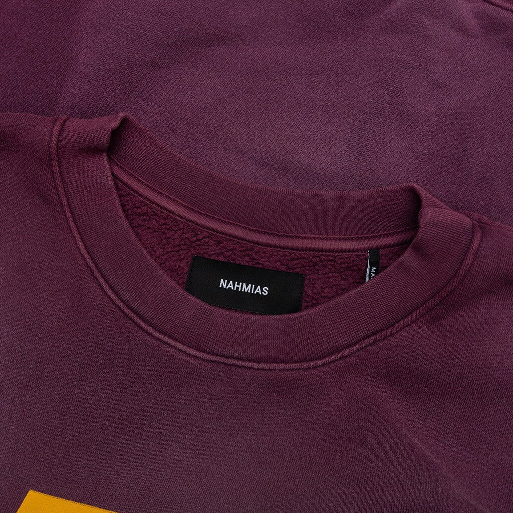 Teams Crewneck - Sunfade Plum - Image 3