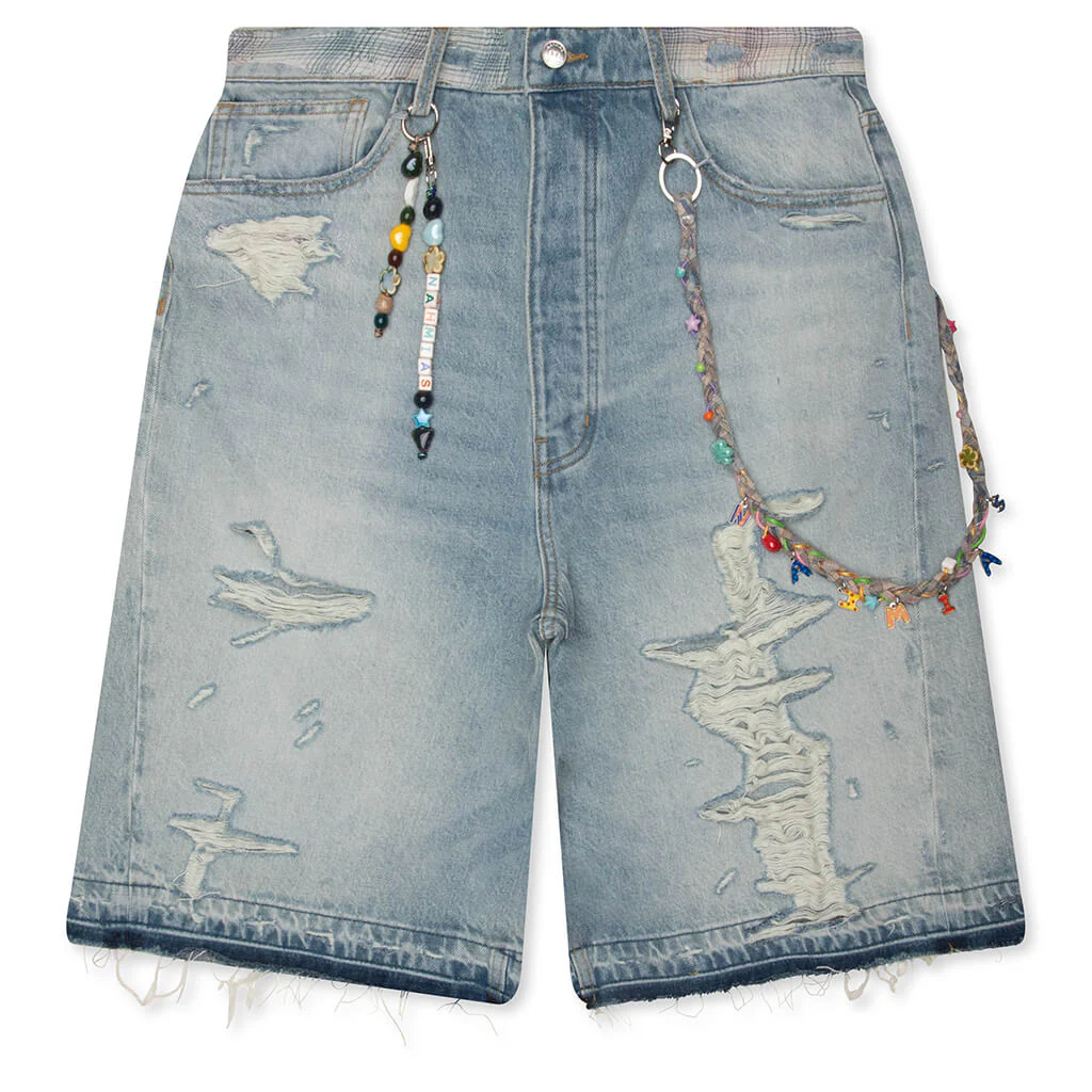 Venice Shorts - Light Indigo Denim