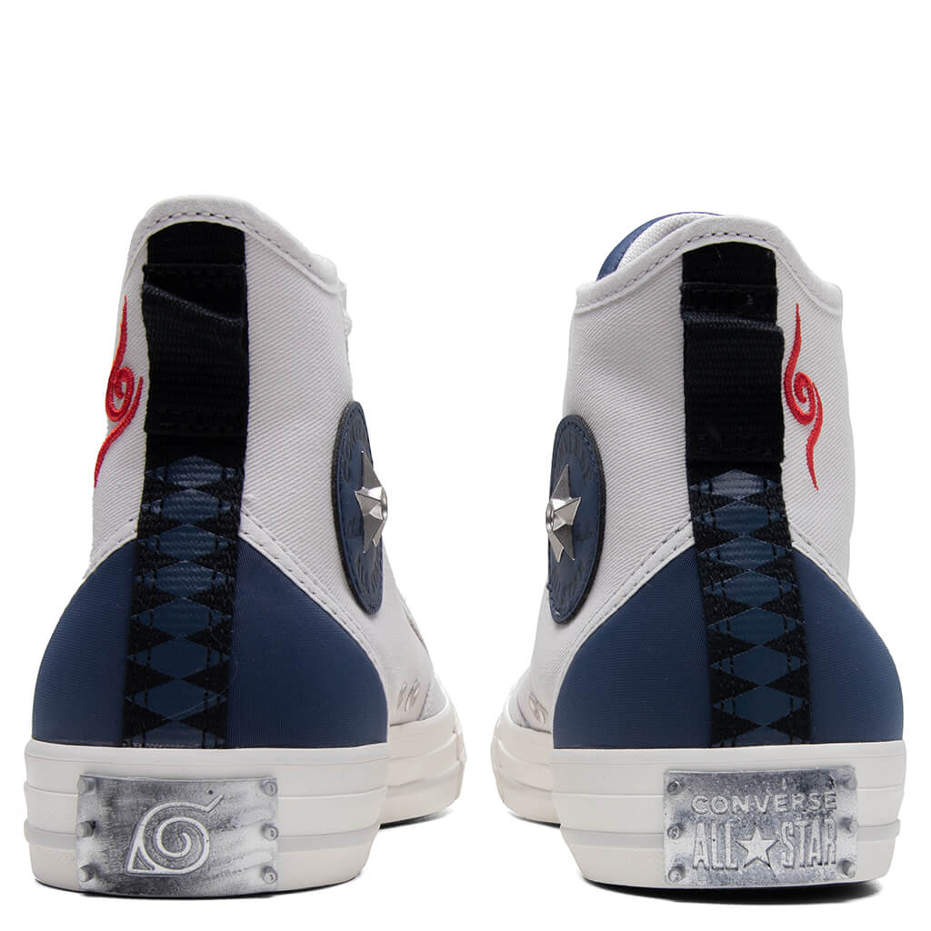 Converse x Naruto Chuck Taylor All Star Hi - Barely Grey/Dark Waters - Image 4
