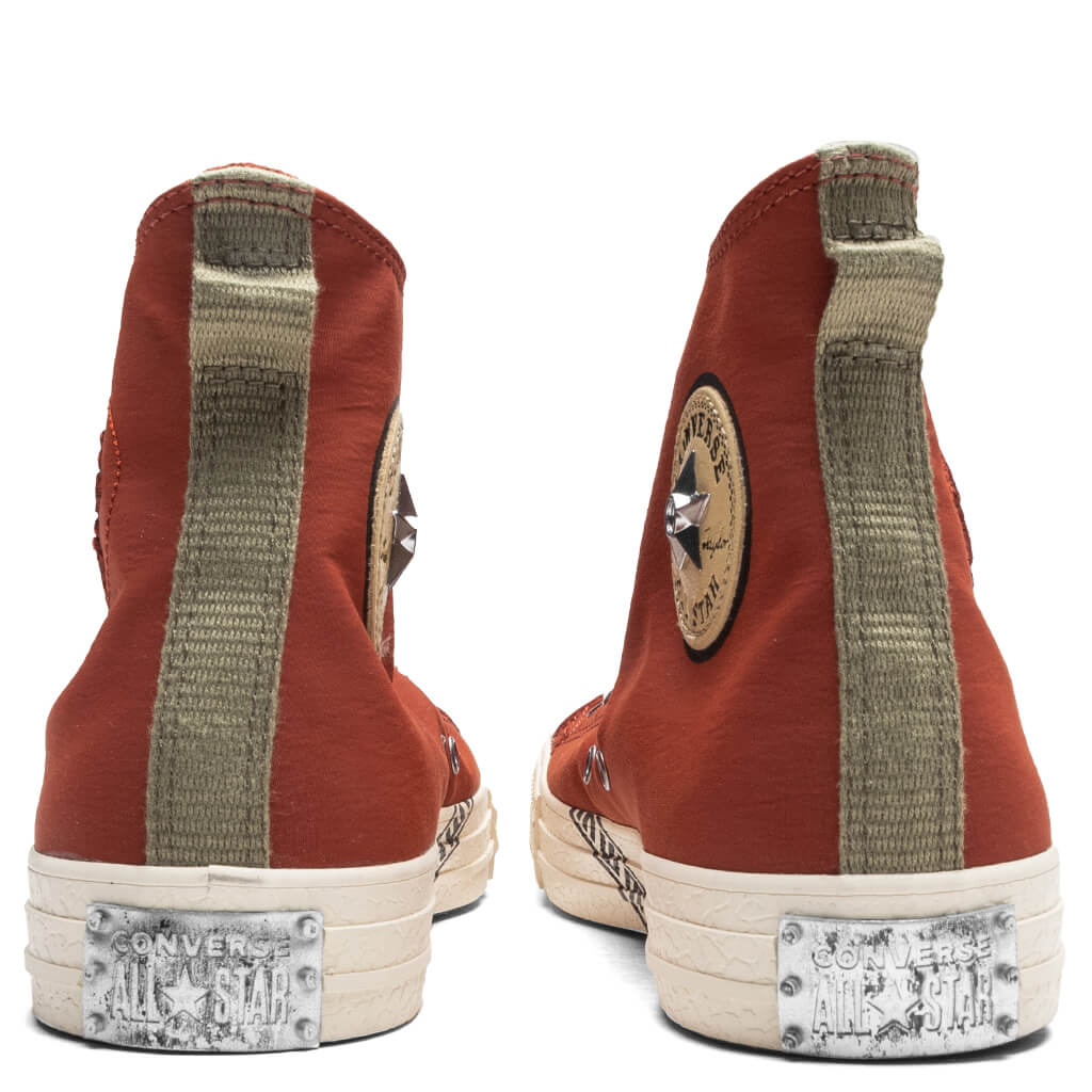 Converse x Naruto Chuck Taylor All Star Hi - Natural Ivory/Ritual Red/Black - Image 4