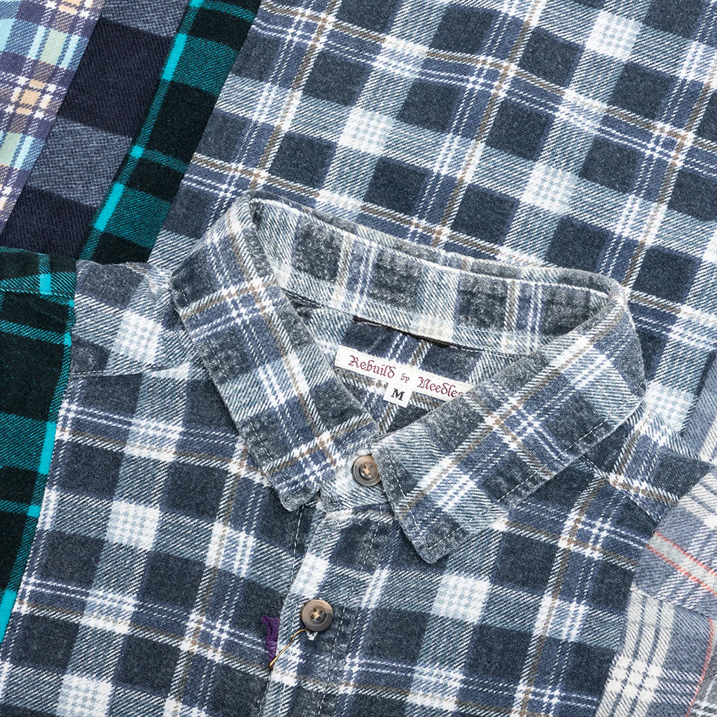 7 Cuts Flannel Shirt - Assorted - Image 3