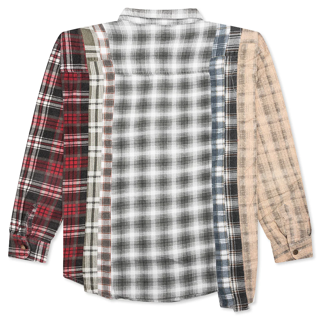 7 Cuts Flannel Shirt - Assorted - Image 2