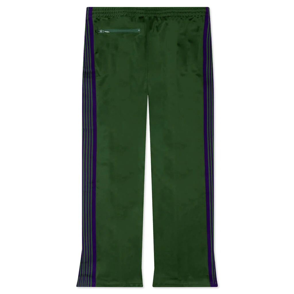 Boot-Cut Track Pant Poly Smooth - Ivy Green - Image 2