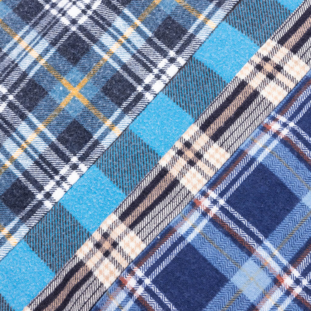 Flannel Shirt 7 Cuts Wide Shirt - Assorted - Image 5