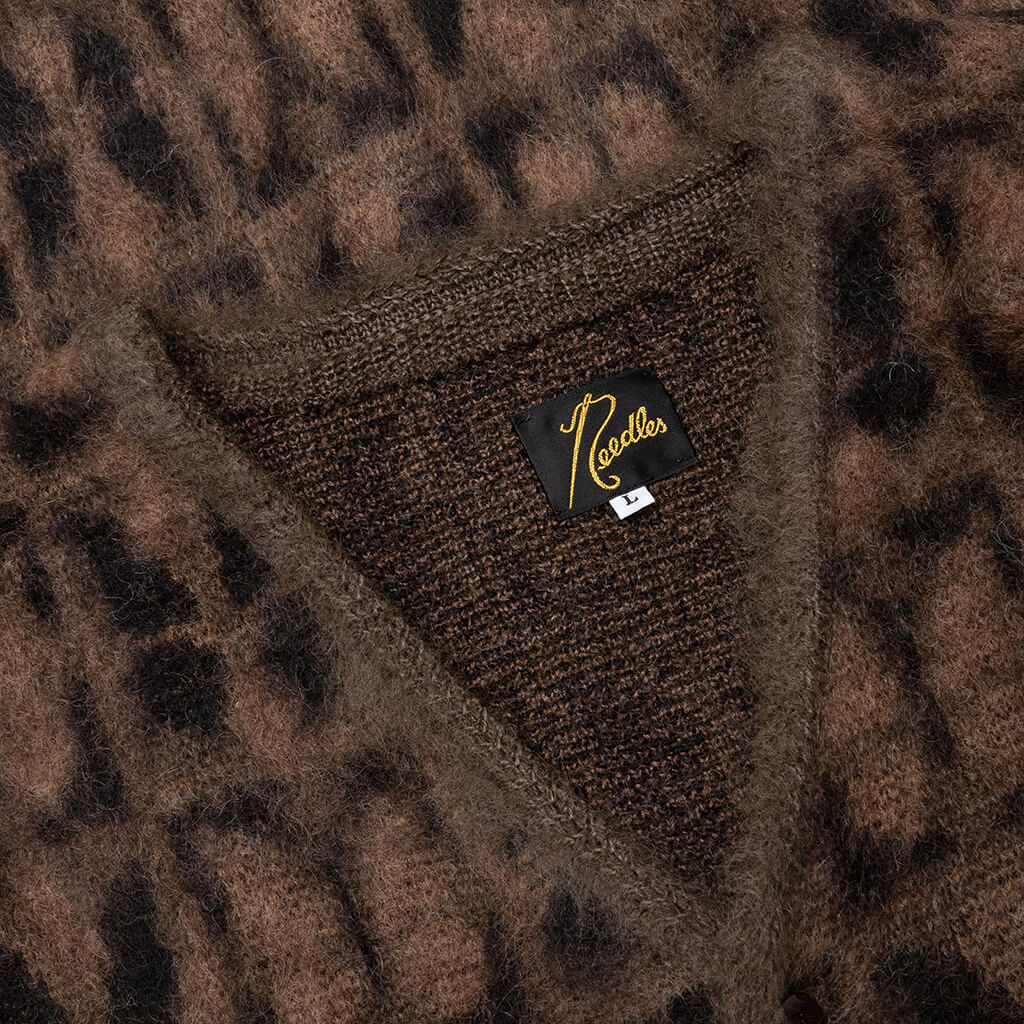 Mohair Cardigan Papillon - Olive - Image 3