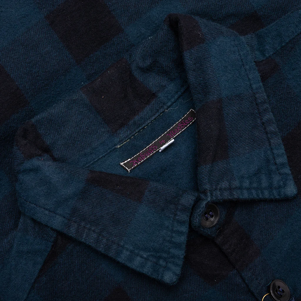 Over Dye 7 Cuts Shirt - Green - Image 3