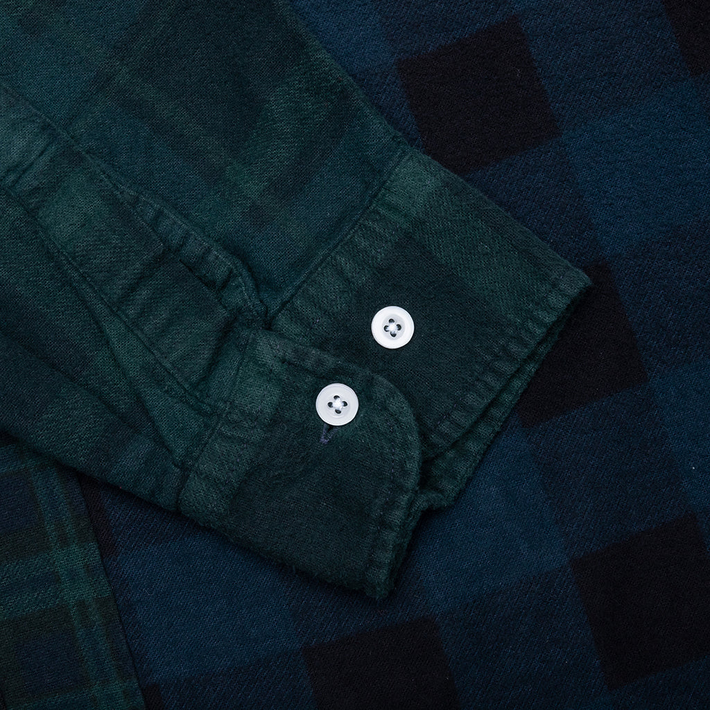 Over Dye 7 Cuts Shirt - Green - Image 5
