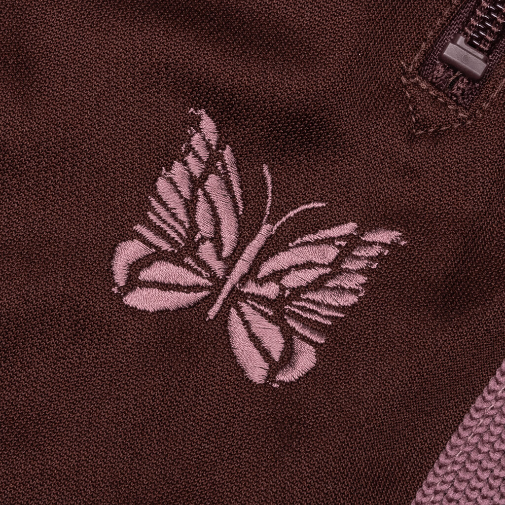 Poly Smooth Boot Cut Track Pant - Brown - Image 3