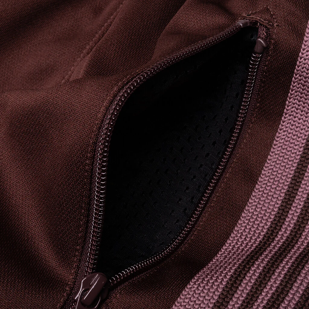 Poly Smooth H.D. Track Pant - Brown - Image 3