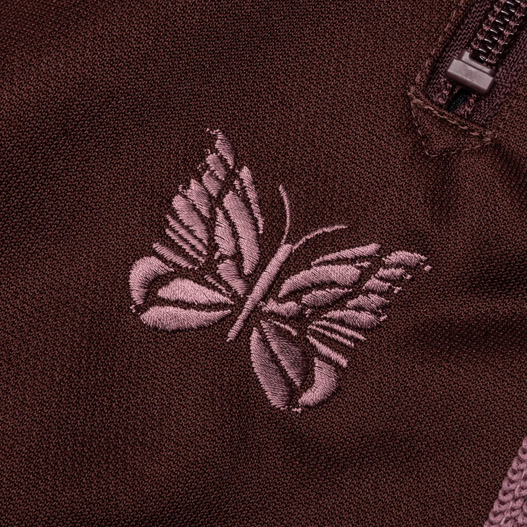 Poly Smooth H.D. Track Pant - Brown - Image 4