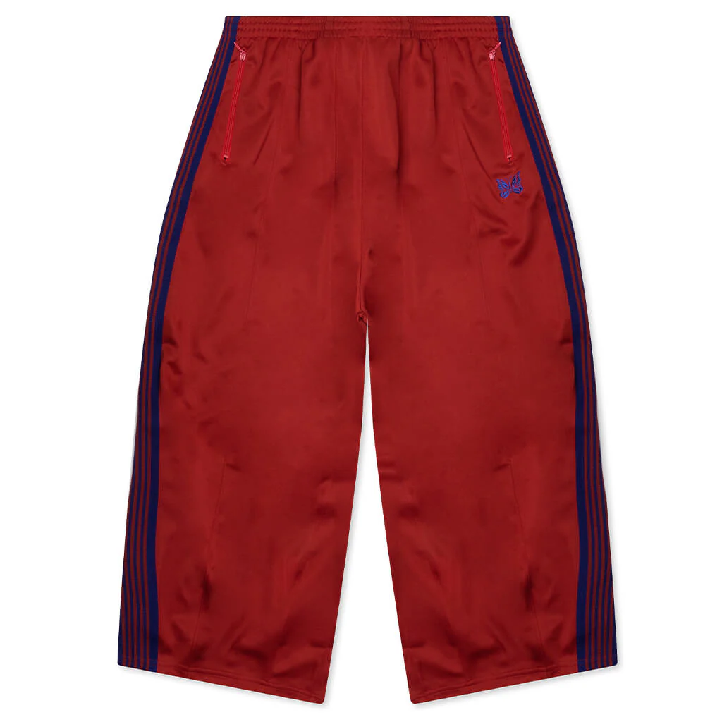 Poly Smooth H.D. Track Pant - Red