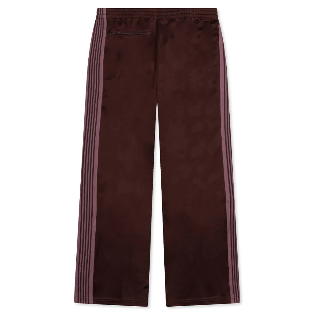 Poly Smooth Track Pant - Brown - Image 2