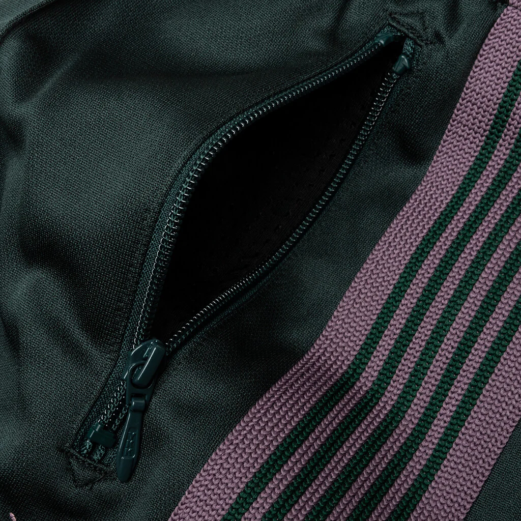 Poly Smooth Track Pant - Green - Image 4