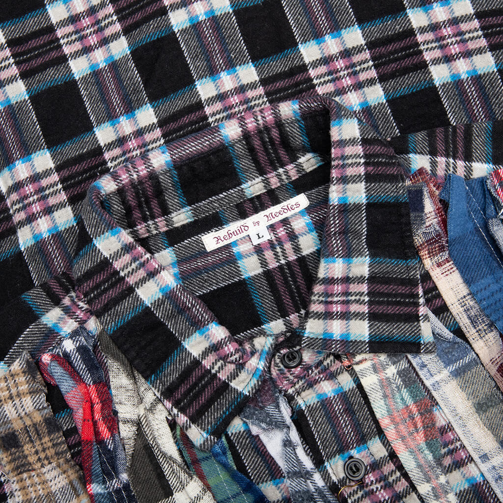 Ribbon Flannel Shirt - Assorted - Image 3