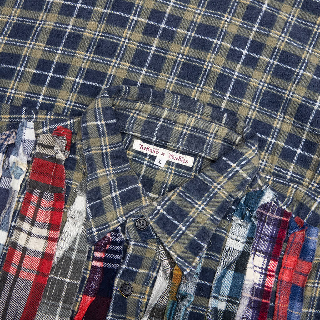 Ribbon Flannel Shirt - Assorted - Image 3