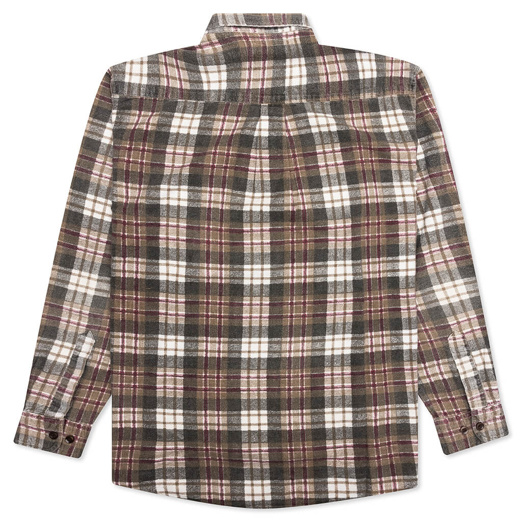 Ribbon Flannel Shirt - Assorted - Image 2