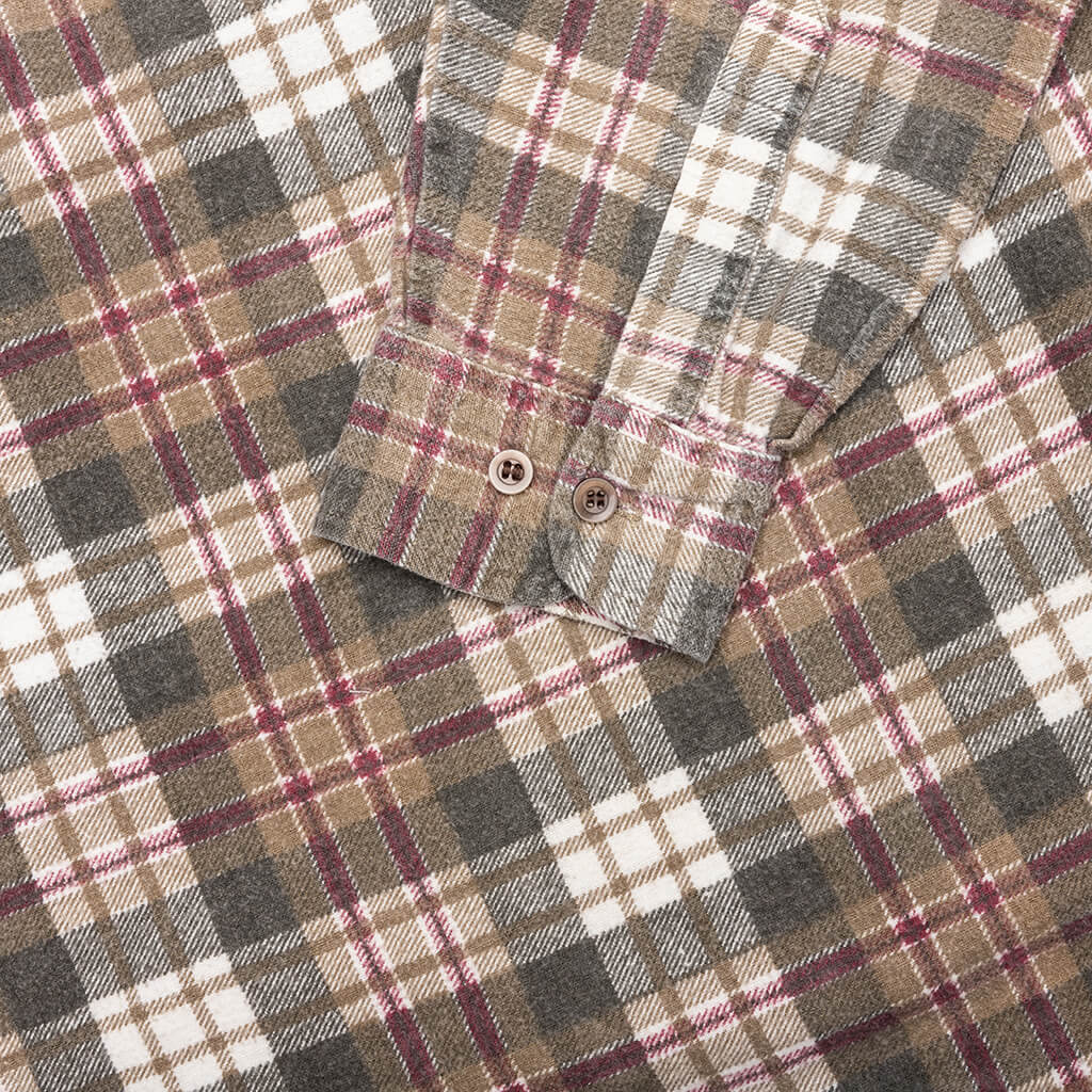 Ribbon Flannel Shirt - Assorted - Image 4