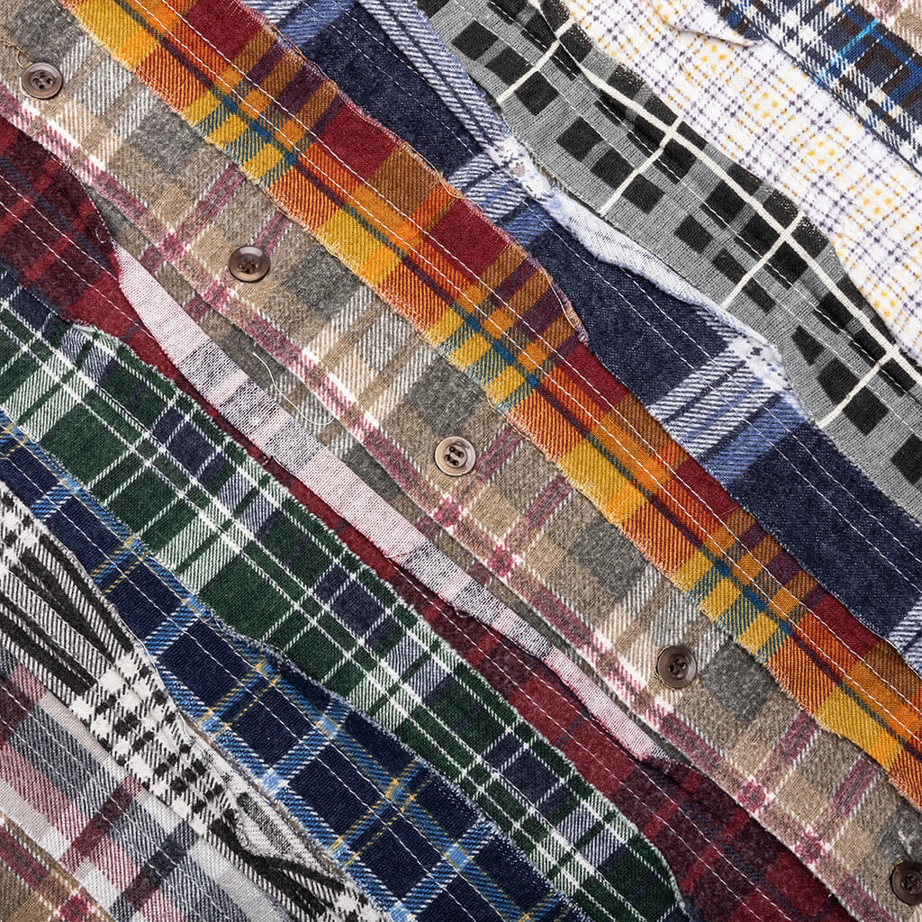 Ribbon Flannel Shirt - Assorted - Image 5