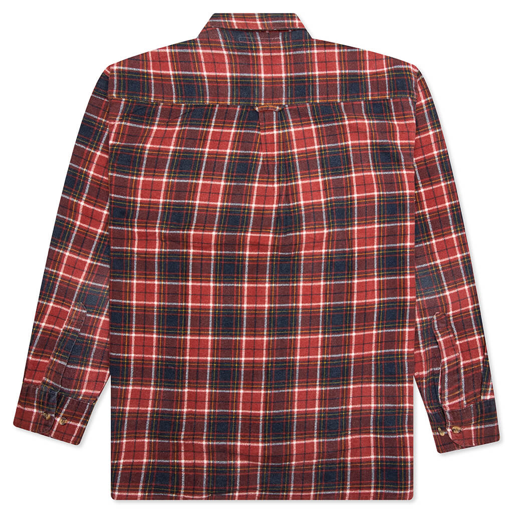 Ribbon Flannel Shirt - Assorted - Image 2