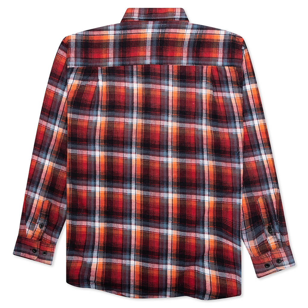 Ribbon Flannel Shirt - Assorted - Image 2