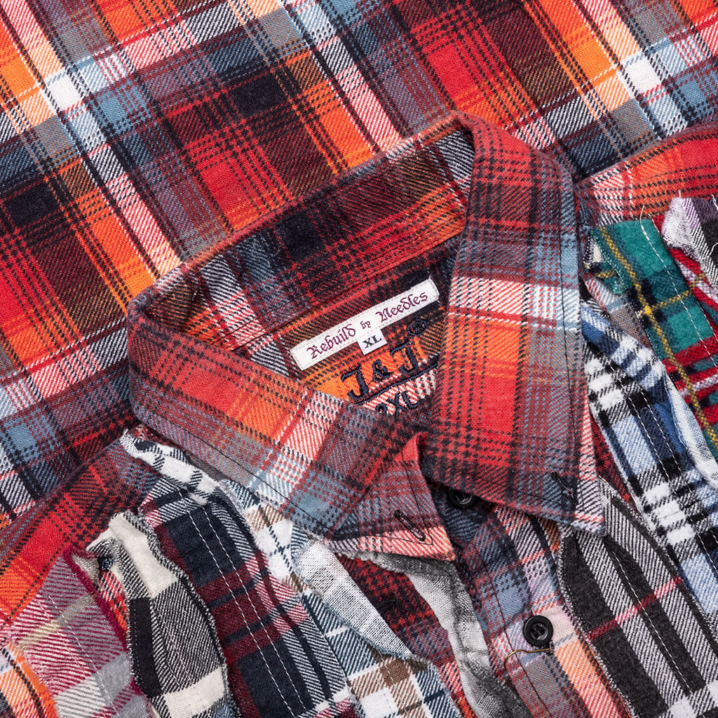 Ribbon Flannel Shirt - Assorted - Image 3