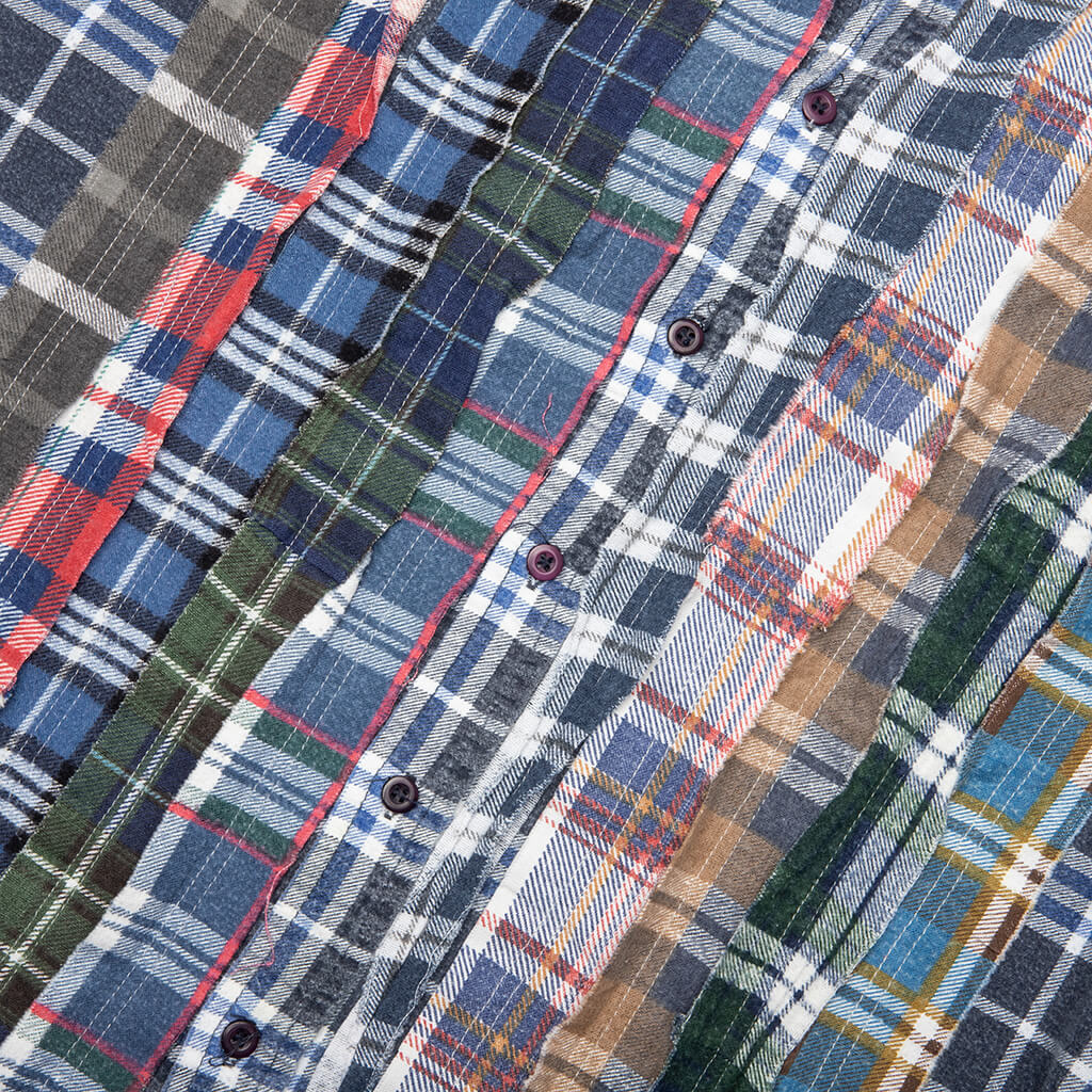 Ribbon Flannel Shirt - Assorted - Image 5