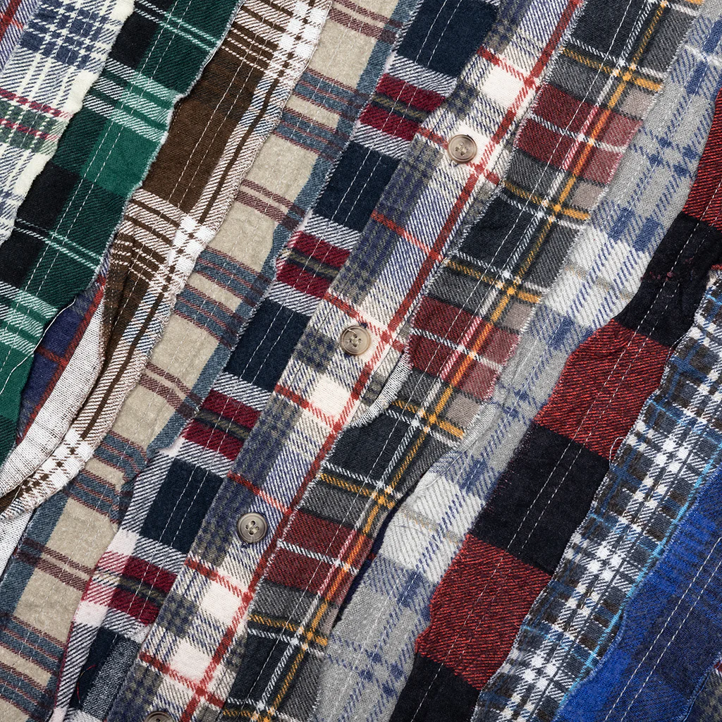 Ribbon Flannel Shirt - Assorted - Image 4