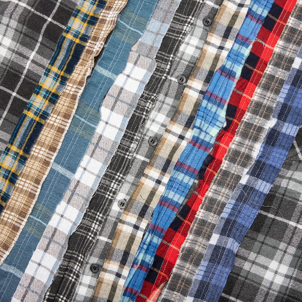 Ribbon Flannel Shirt - Assorted - Image 4