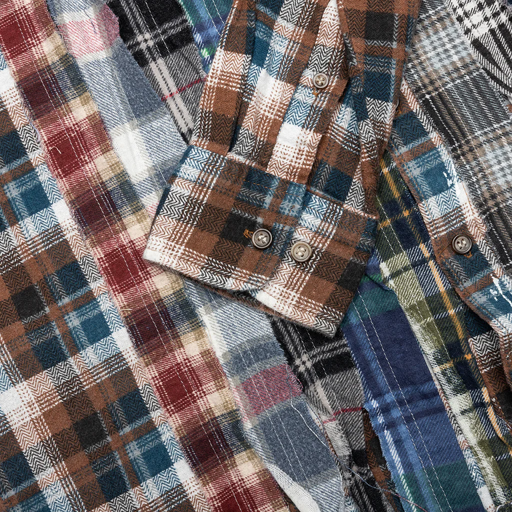 Ribbon Flannel Shirt - Assorted - Image 4