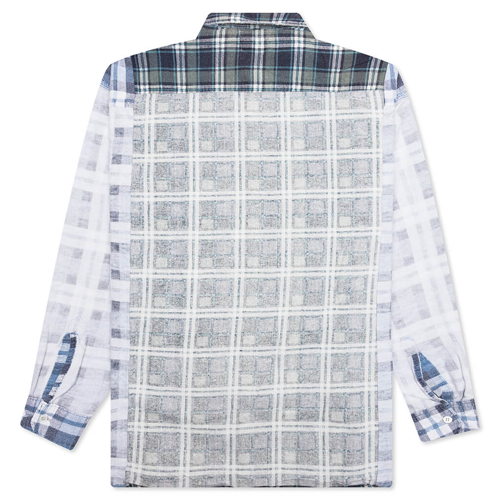 Ribbon Wide I.O. Flannel Shirt - Assorted - Image 2