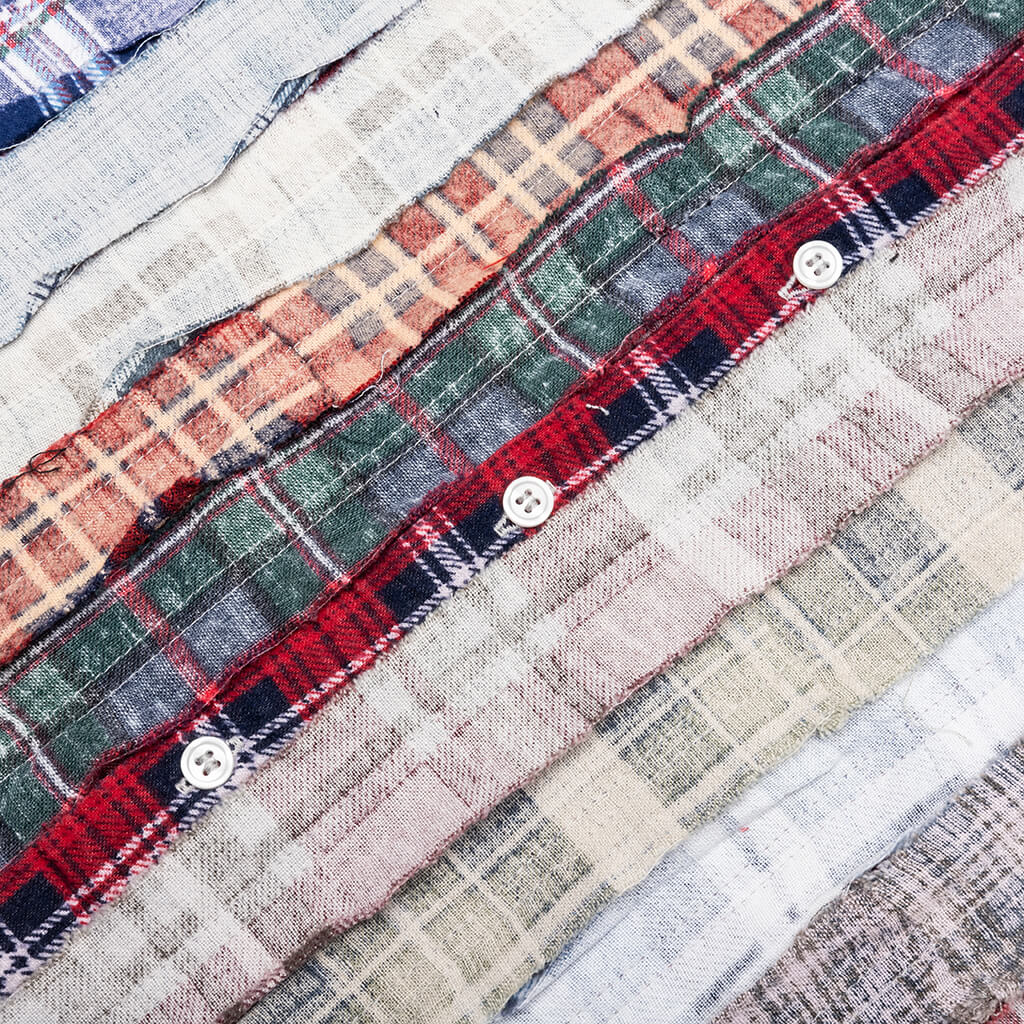 Ribbon Wide I.O. Flannel Shirt - Assorted - Image 4
