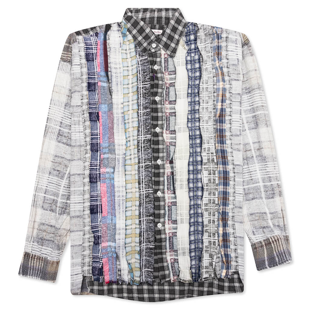 Ribbon Wide I.O. Flannel Shirt - Assorted