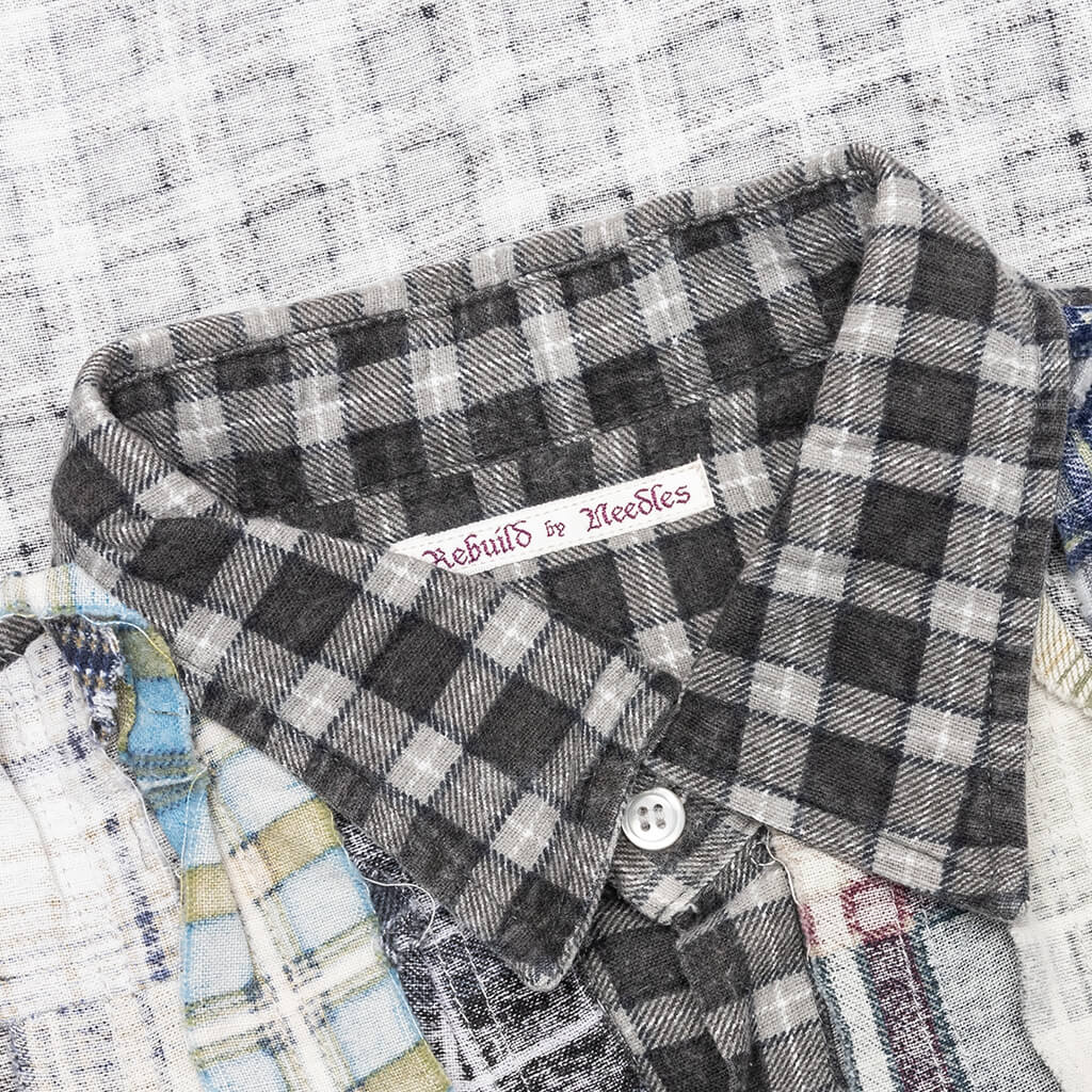 Ribbon Wide I.O. Flannel Shirt - Assorted - Image 3