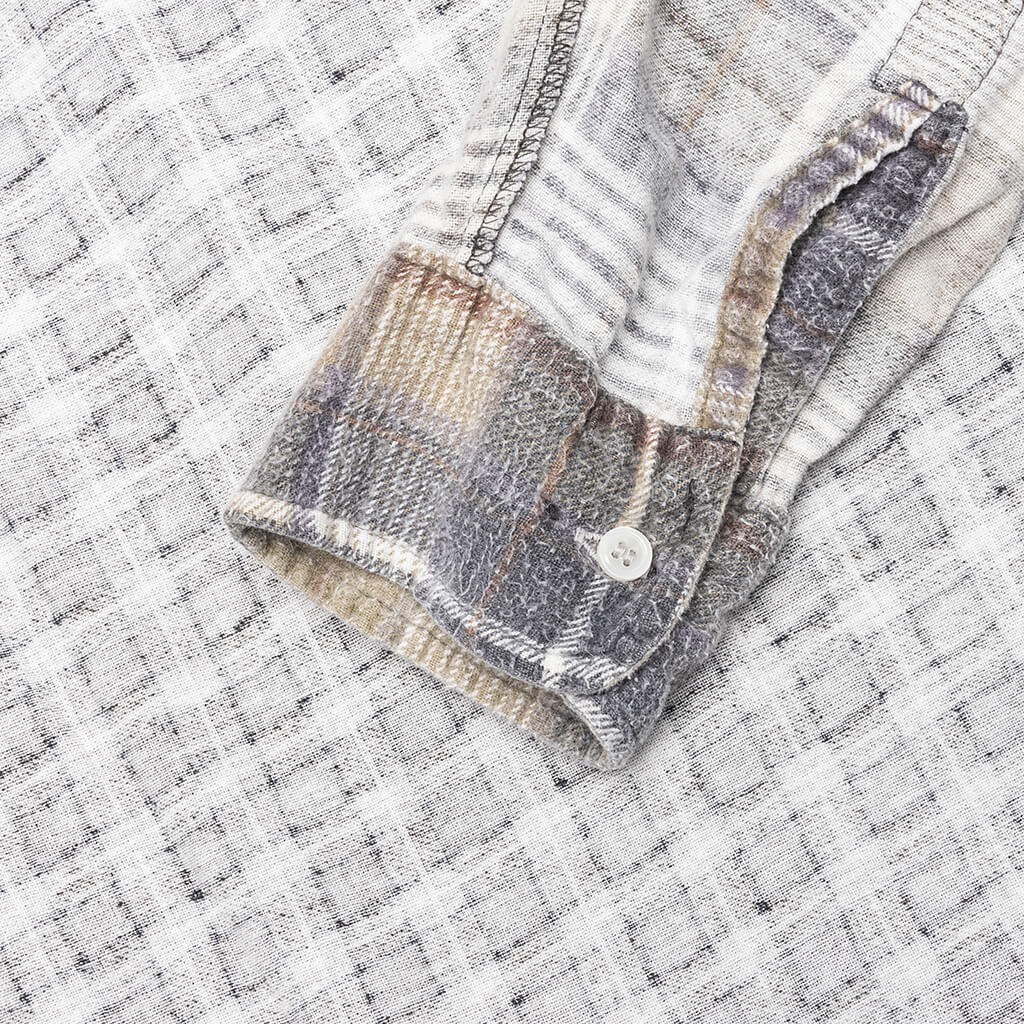 Ribbon Wide I.O. Flannel Shirt - Assorted - Image 5