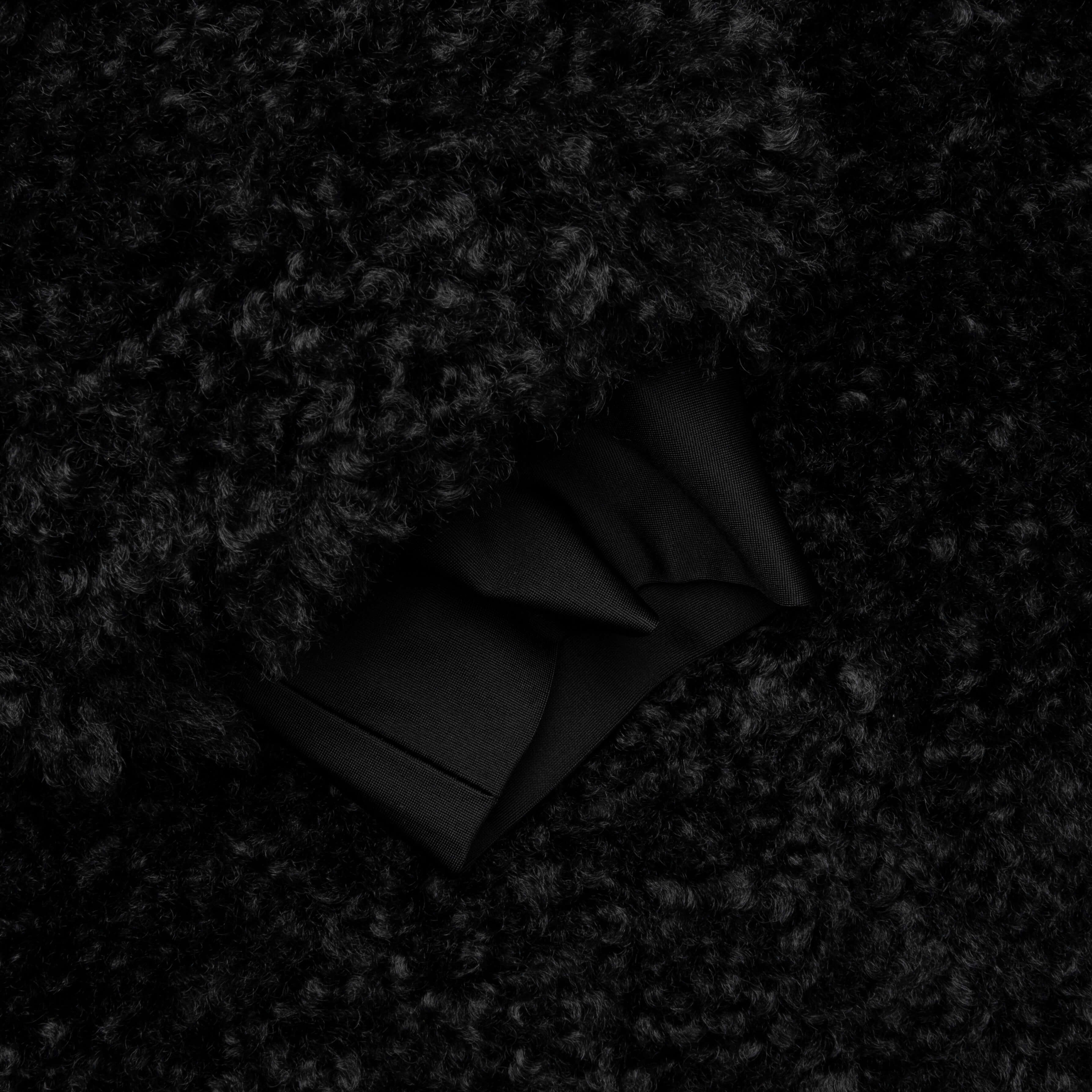 S.C. Fur Jacket - Black - Image 3