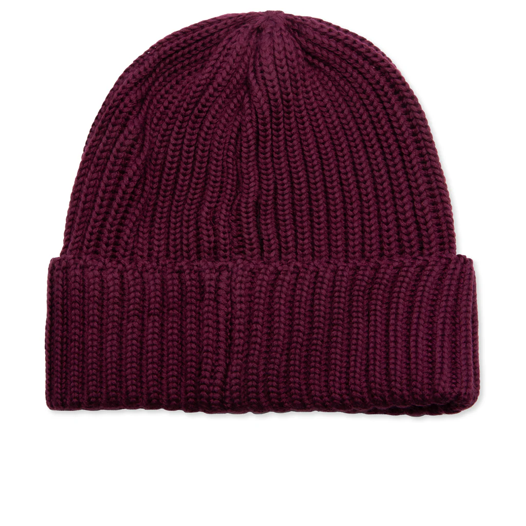 Watch Cap - Wine - Image 3