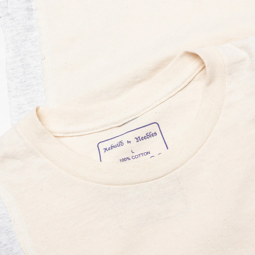 Needles x DC Shoes 7 Cuts S/S Tee - Ivory - Image 3