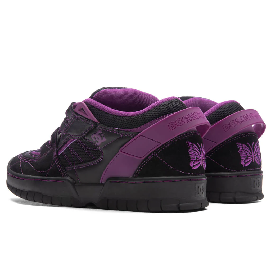 Needles x DC Shoes Spectre - Black/Purple - Image 3