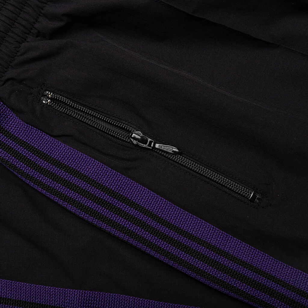 Needles x DC Shoes Track Pant Poly Ripstop - Black - Image 3