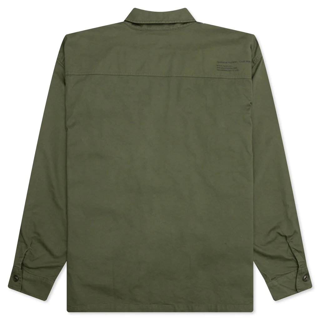 BDU Shirt L/S - Olive Drab - Image 2