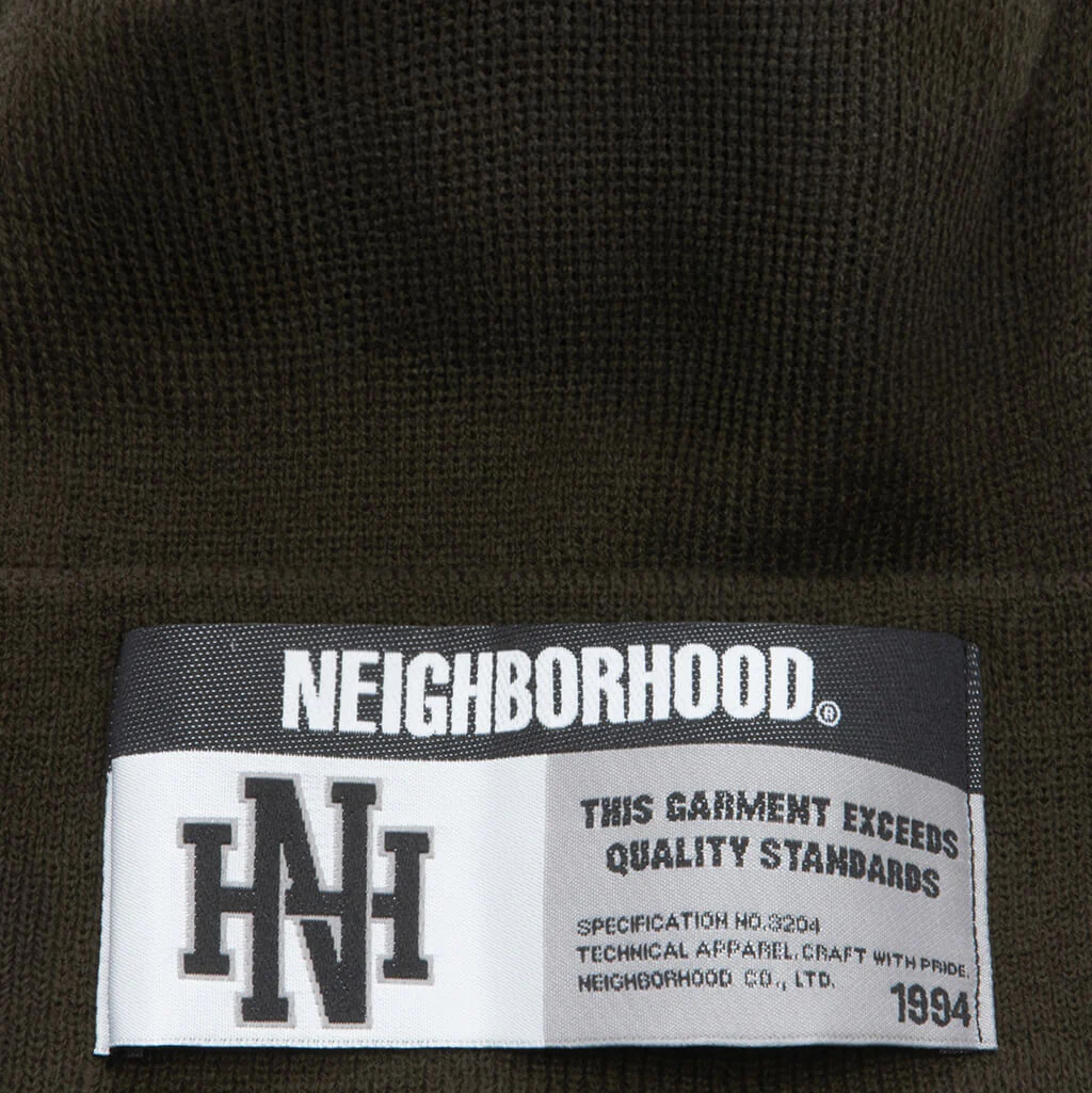 Beanie - Olive Drab - Image 3